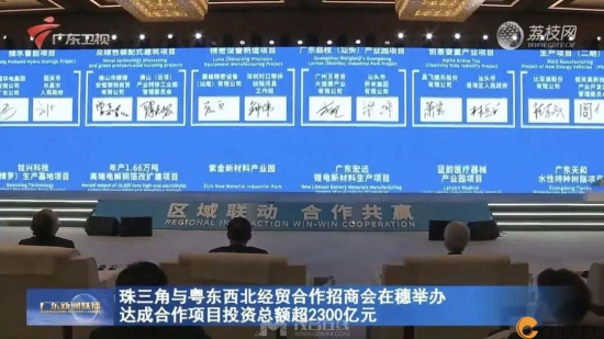 2023珠三角與粵東西北經貿合作招商會在廣州舉行