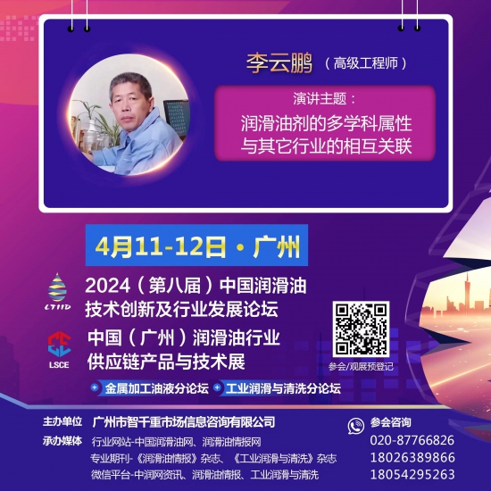 潤滑油劑的多學科屬性與其它行業的相互關聯